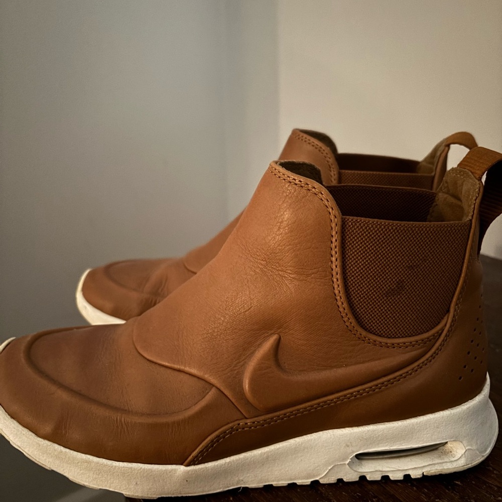 Nike Women’s  Tan High-Top Sneaker Boot
